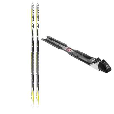 PATINES Sporten Bohemia Plus classic + fijaciones Salomon NNN montadas